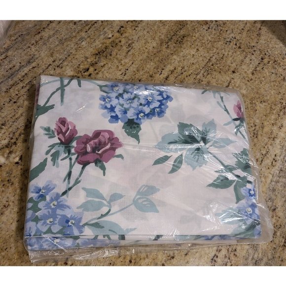 Meadowbrook Bedding Vintage New Meadowbrook Luxury Percale Pink Blue Floral Country Full